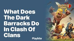 Clash Of Clans - Quick Guide To Dark Barracks - Youtube