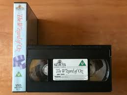 The Wizard Of Oz Vhs 1939/1966 Original Vintage Home Video Cassette Movie  Vcr | Ebay