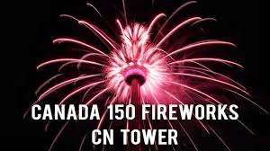 Cn Tower Light Show For Canada Day : R/Toronto