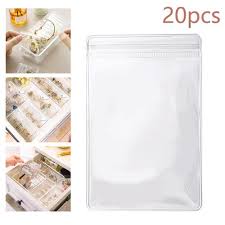 Amazon.Com: Fnuiddt 100 Pack Pvc Clear Jewelry Anti Oxidation Zipper Bag  Antitarnish Plastic Bags For Packaging Jewelry Rings Earrings Transparent Poly  Pouch, Thicken Pvc Bags(Clear, 2.36×3.14 Inch) : Arts, Crafts & Sewing