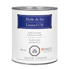 Circa 1850 Double Boiled Linseed Oil