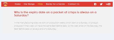 Why Do Crisps Go Out Of Date On A Saturday? | Metro News