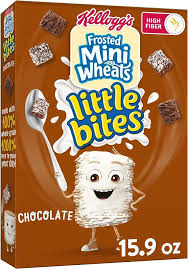 Kellogg'S Frosted Mini-Wheats Little Bites Chocolate Cold Breakfast Cereal,  23 Oz - Walmart.Com