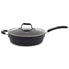 Heritage The Rock Frying Pan Non-Stick, Dishwasher & Oven Safe, Black, 30Cm  | Canadian Tire